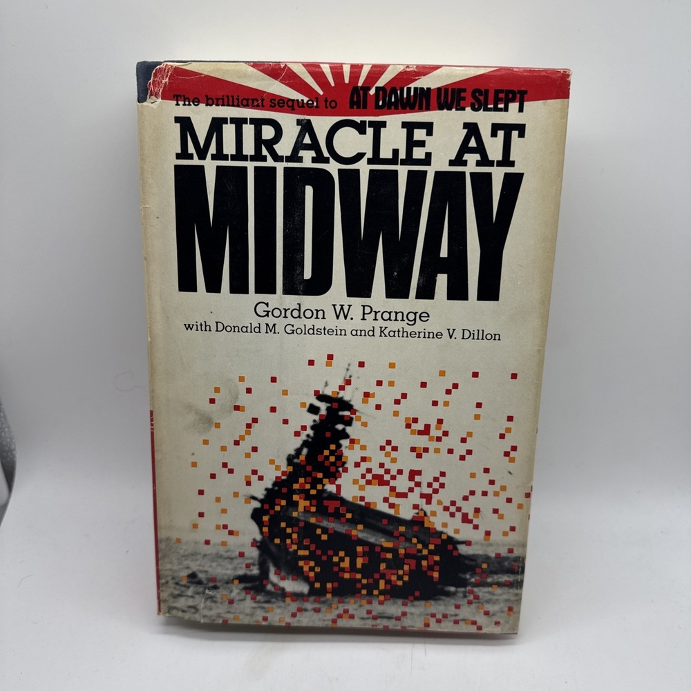 MIRACLE AT MIDWAY by Gordon W. Prange (1982) HC w/DJ